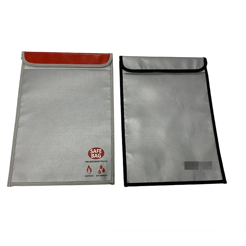 Fireproof Waterproof Custom Document Money Bag