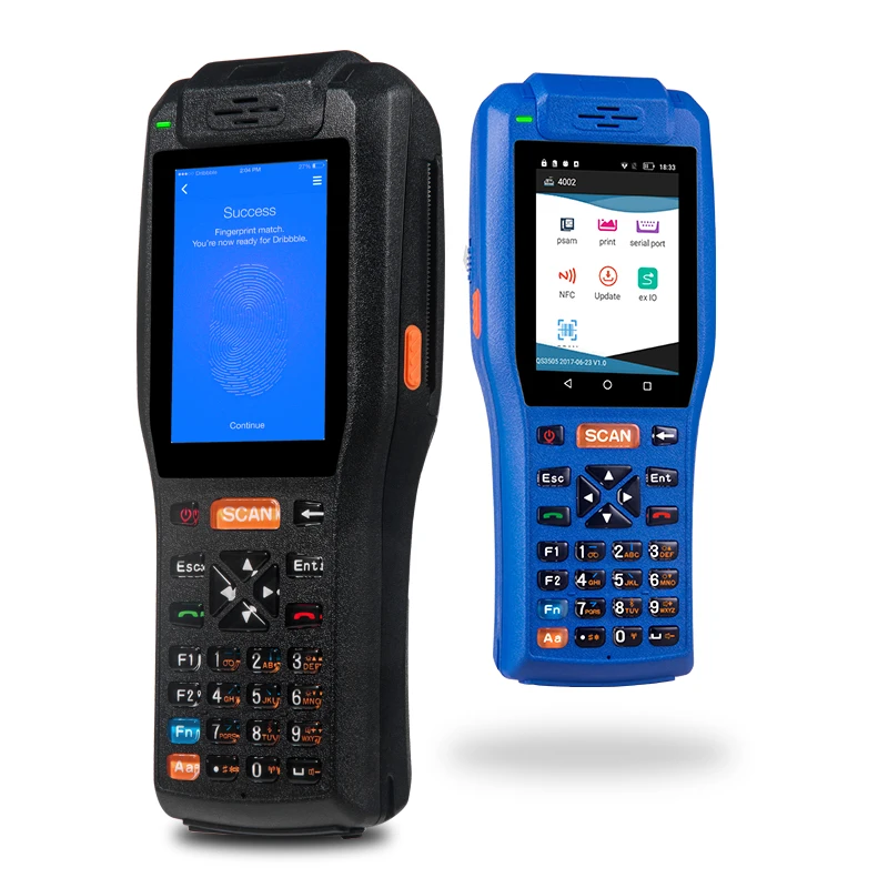 PDA3505 промышленный Прочный Android POS PDA с принтером для печати