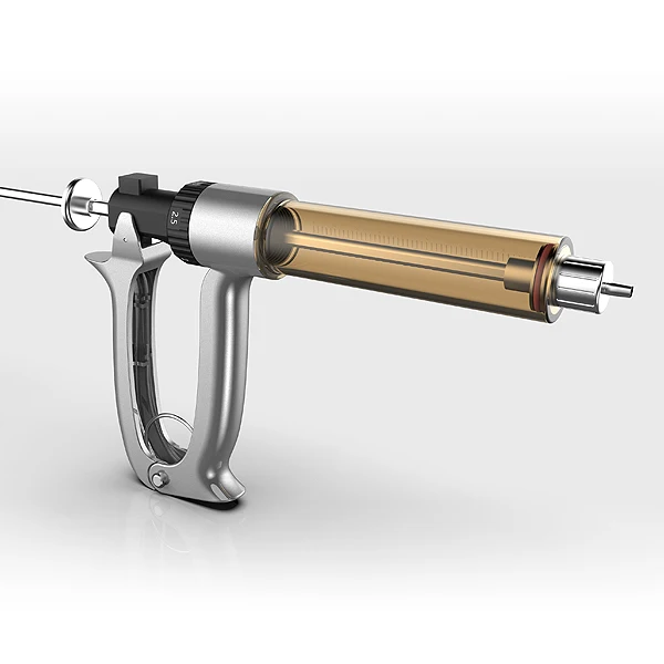 
China Sem Automatic large port Injector Machine Vape oil 510 Cartridge Filling Machine Uncover internal Heating Liquid Fill Gun 