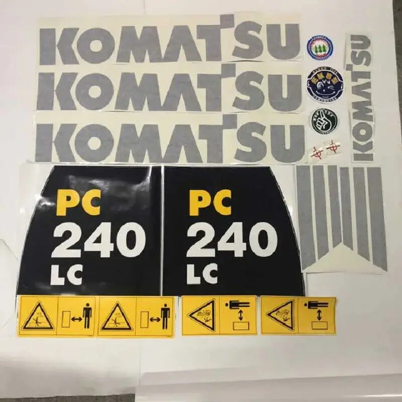 Наклейка для экскаватора Komatsu PC130 PC160 PC200 PC240 PC360 наклейки на заказ аксессуары копания