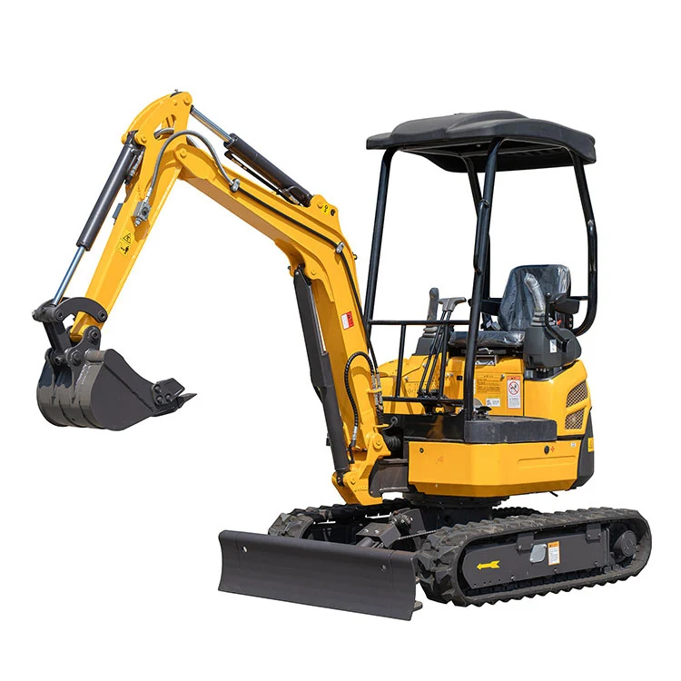 New Hydraulic Mini Digging Machine With Rubber Track Chinese Rhinoceros Mini Excavator XN18S