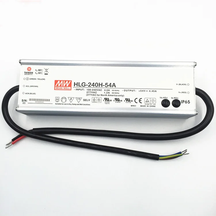 Meanwell 3 In 1 Dimming 90 To 305Vac Led Bulb Driver For Led Greenhouse Lighting