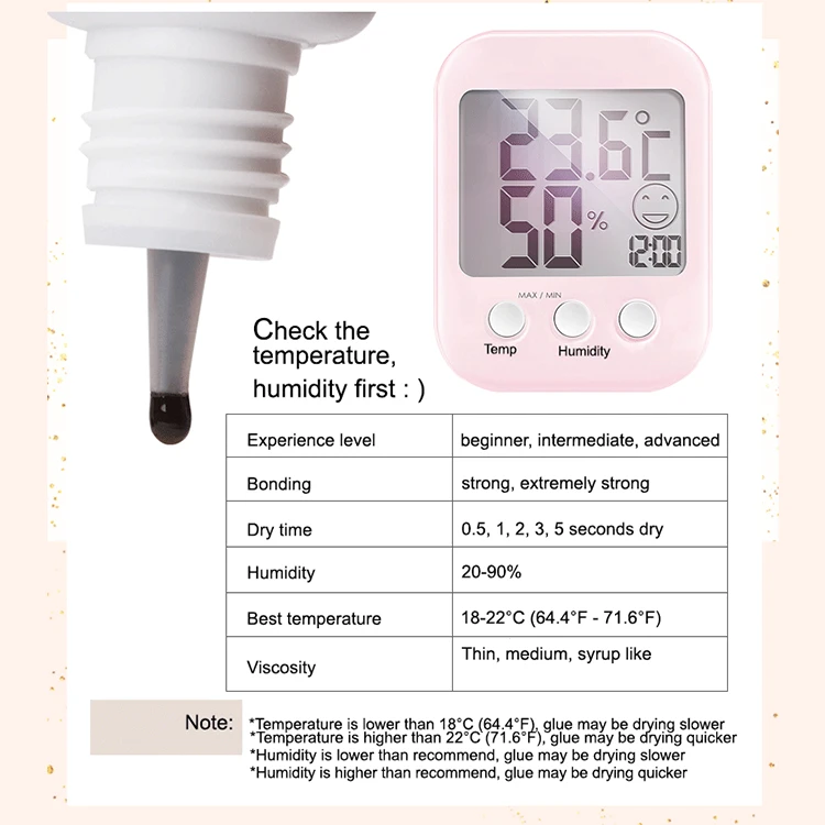 Wholesale Custom Logo No Burn Formaldehyde Free 0.5-1s 10ml High Quality Lash Extension Adhesive Glue For Eyelash Extensions