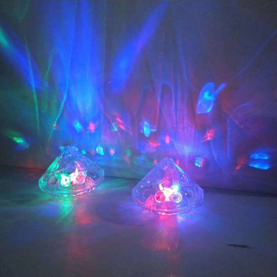 RGB плавающий подводный светодиодный светильник для дискотеки светящийся демонстрации бассейна пруда горячей ванны спа-лампа водонепроницаемый уличный праздничный