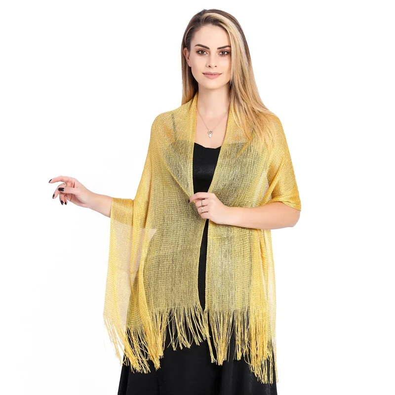 Cheap Wholesale Manufacturer Custom Luxury Tassel Women Scarf