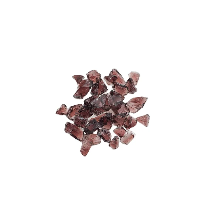 tumbled glass for landscaping garden mulch