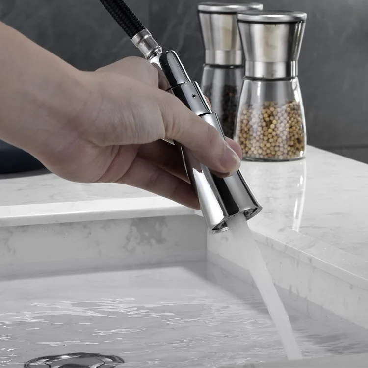 HIMARK commercial 360 swivel ro kitchen pre rinse pullout faucet