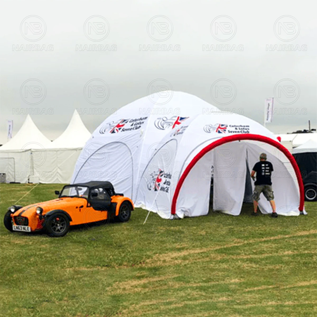 Inflatable Trade Show Tents Waterproof Nylon Printing Outdoor Commercial Advertising Pop Up Air Canopy Gazebo