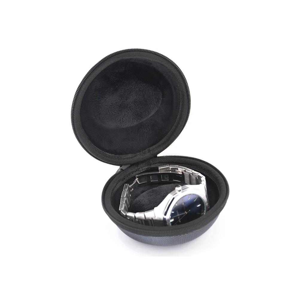
Luxury Custom Logo Watch Storage Case Dustproof Protective Watch Hard Case Box Shockproof Travel Carrying Watch Case 