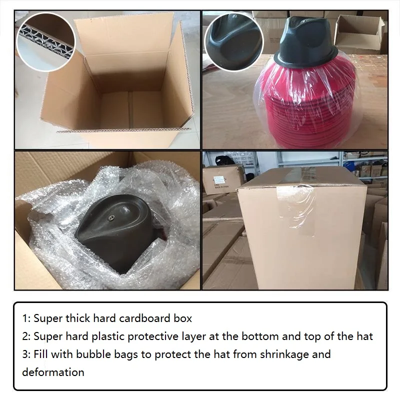 OEM Luxury Womens Fedora Hats Felt Custom Wide Brim Wool Rancher Crown Colorful Chapeau Femme Sombreros Wholesale