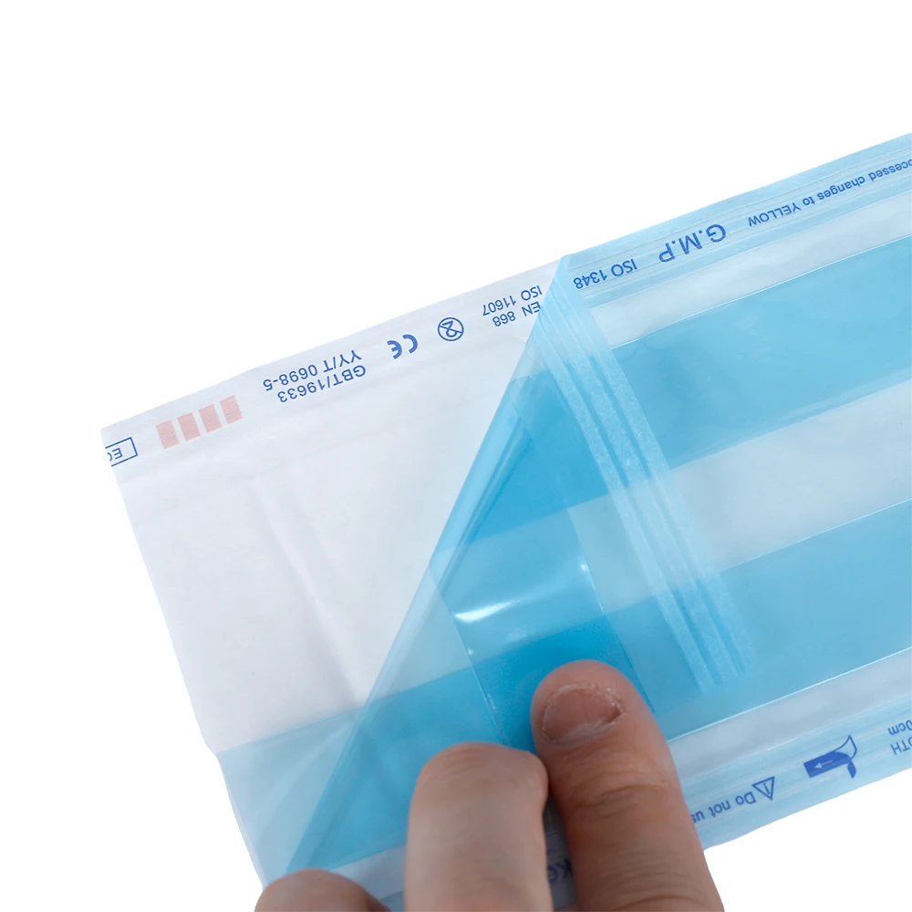 Sterilization Pouches Reels Sterilization Medical Consumables Self Heat Sealing Sterilization Pouches Reels For Dental Clinic