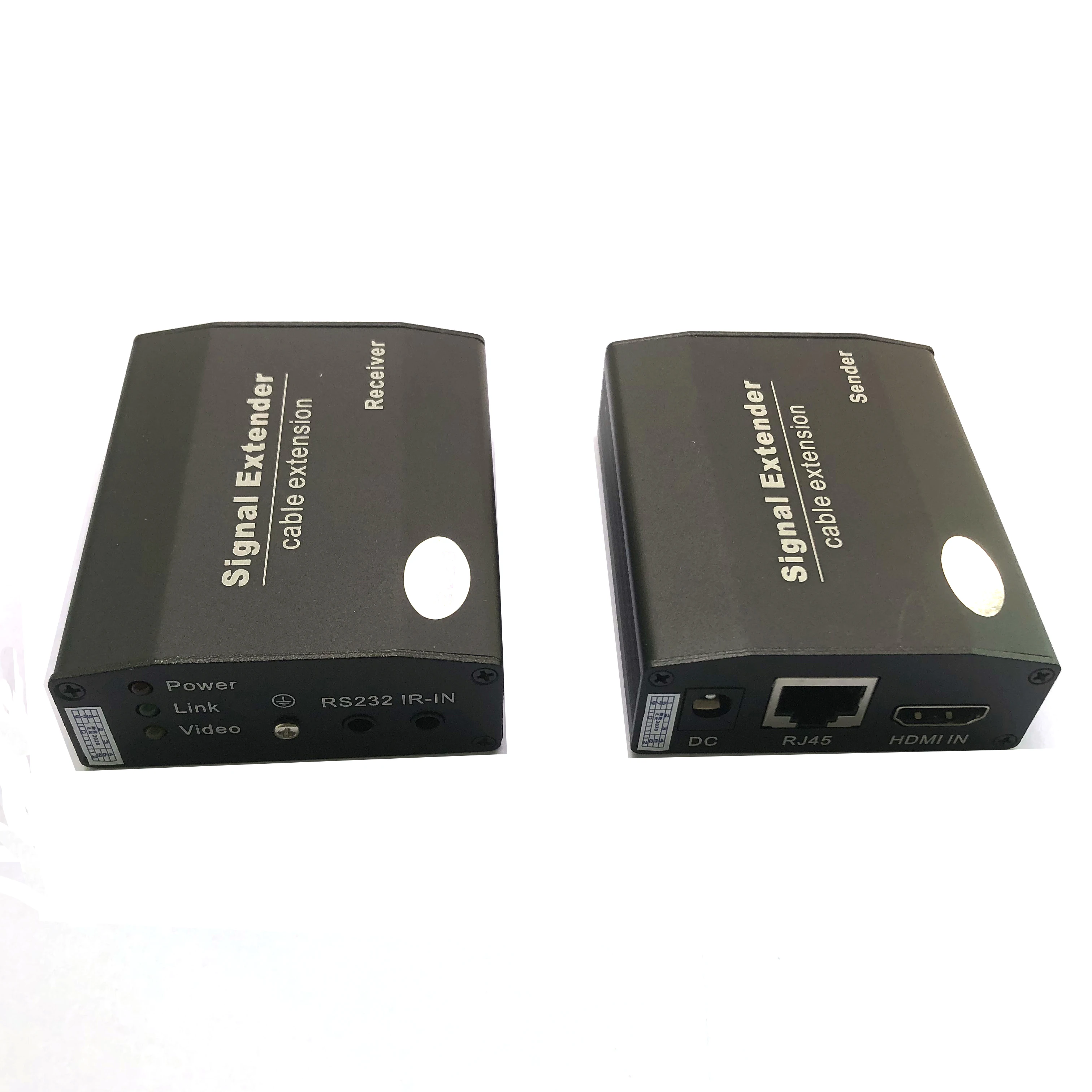  HDB-70D малого радиуса действия HDMI Extensor аудио-видео передатчик и приемник несжатый 70 м блок с пультом дистанционного управления RJ45 4K удлинитель по Cat5e