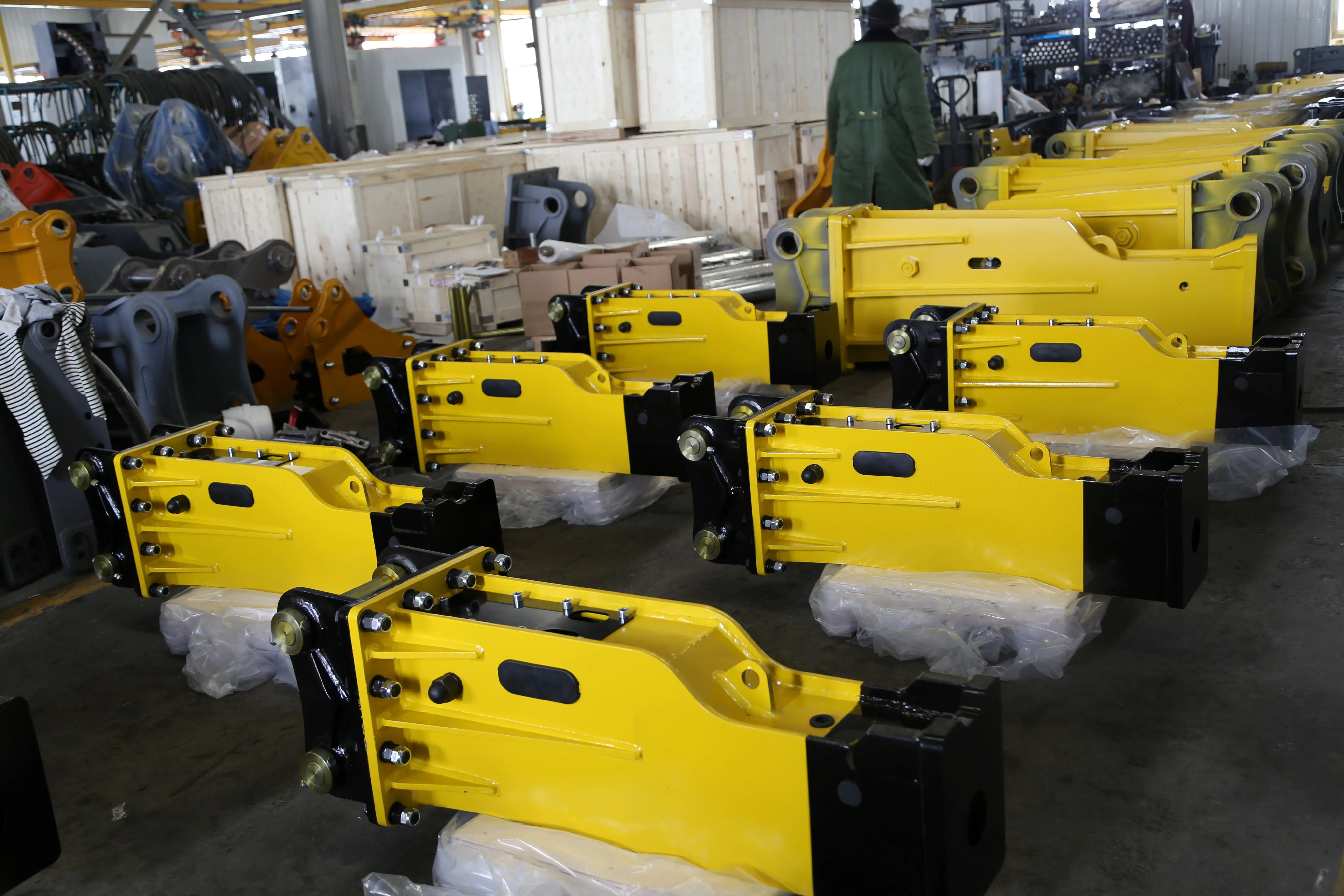 Factory Direct Sale Sb40 Hydraulic Hammer For Hard Rock Crushing Operations Hydraulic Breaker 5-7ton Excavator