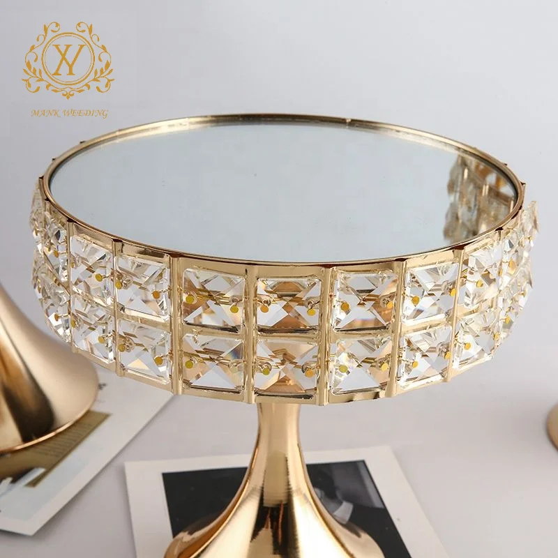Wedding Hotel Decoration Dessert Plate Cake Table Wedding Scene Restaurant Metal Cake Stand Set