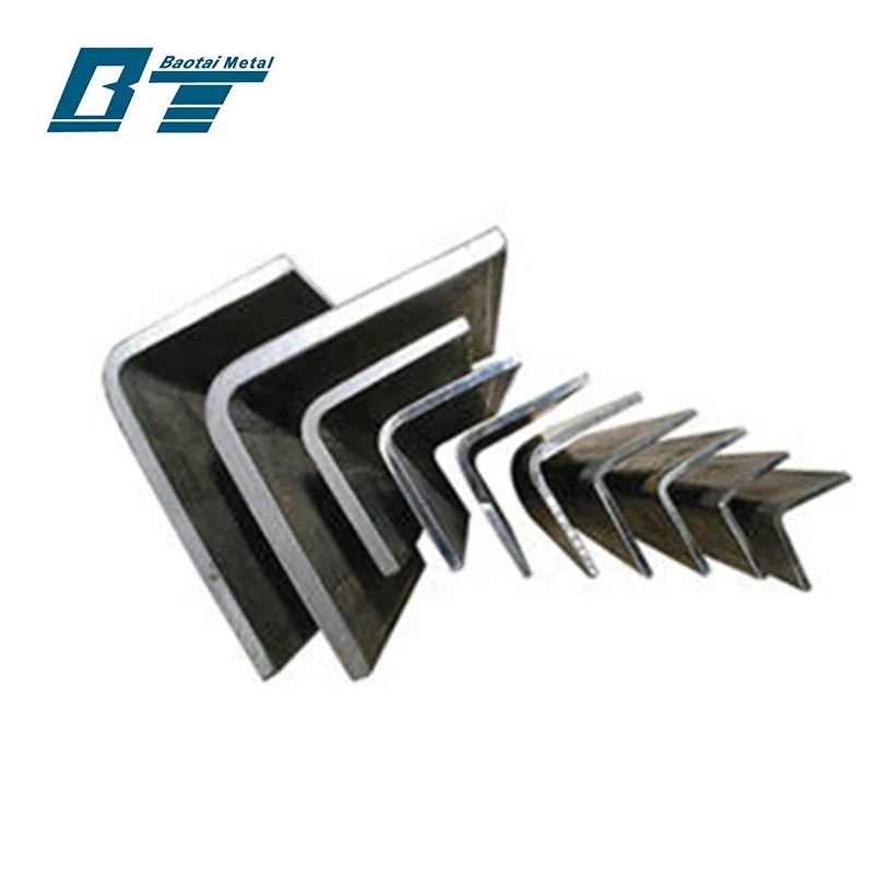 Горячекатаная угловая сталь Q235 S235JR S355JR ASTM A36, гарантия качества, высокая точность, конкурентоспособная цена, равноугловая сталь