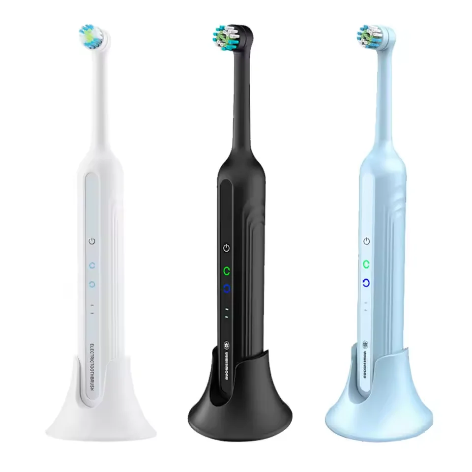 Adult Custom Teeth Whitening Cleaning Rechargeable Automatic Smart Sonic Rotary Electric Toothbrush
