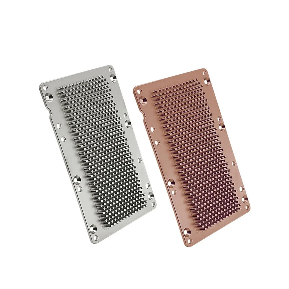 New Energy Customized Aluminium Pin Fin Heat Sink IGBT LED Radiator Manufacturers Square Aluminium Copper Cold Forging Heat Sink