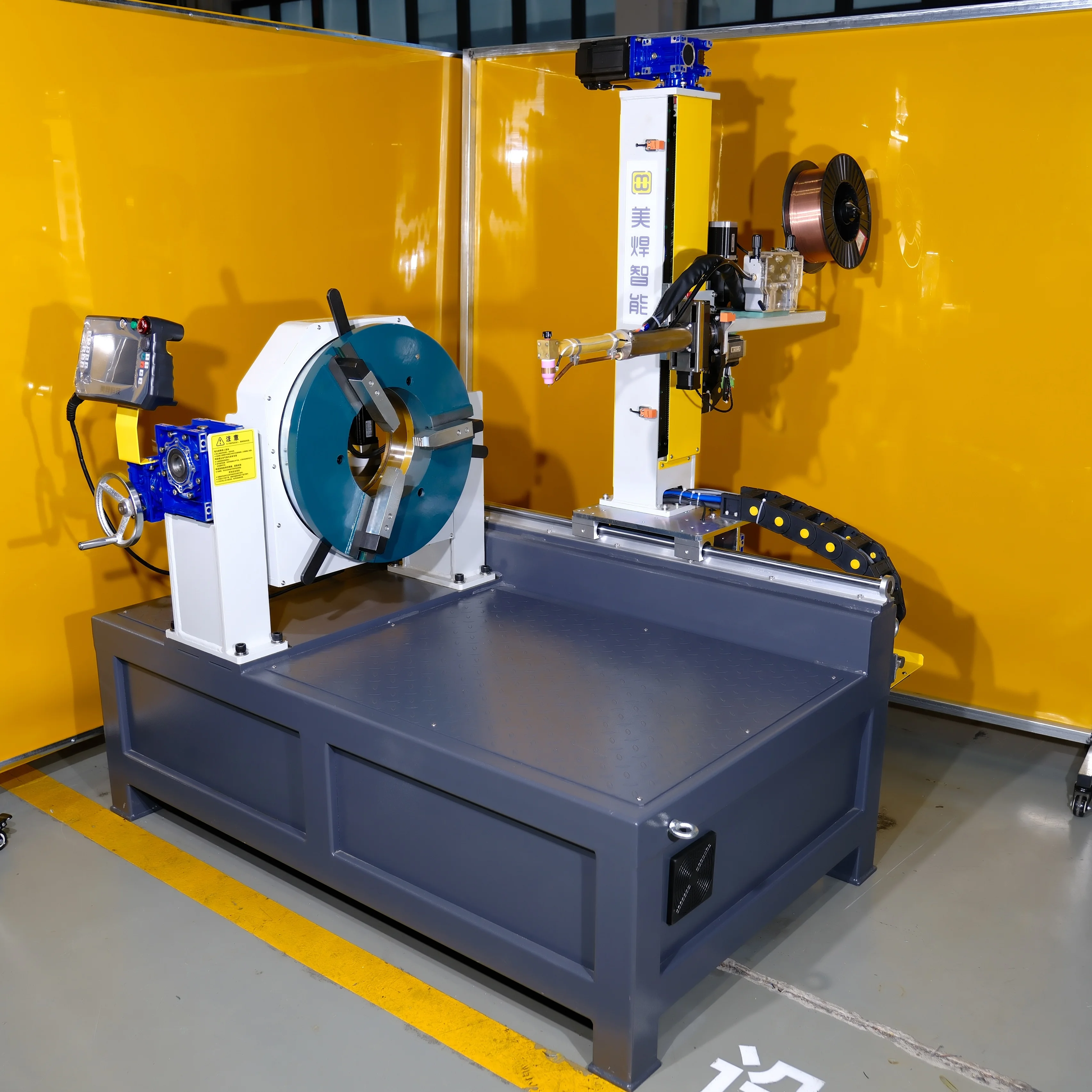 CNC сварочный аппарат автоматический окружной шов MWHF-HL
