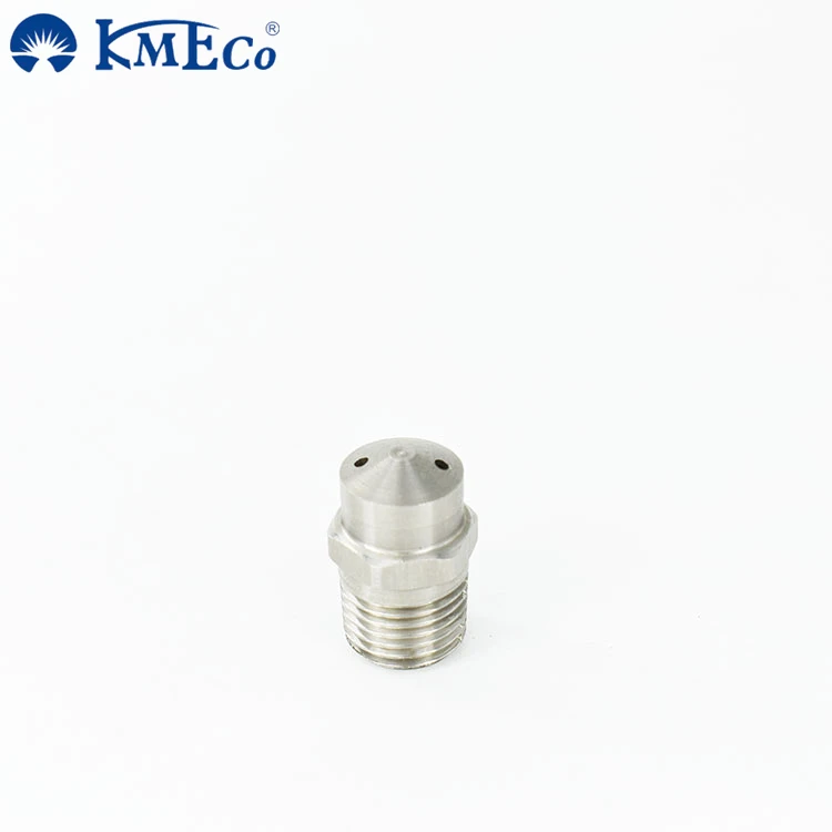 KMECO   0 Degree nozzle high pressure screw type spray tip nozzle cutting Cleaning nozzle