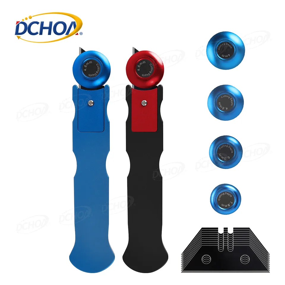 DCHOA Aluminum Rotary Gap Cutter Vinyl Wrap Knife for Vinyl Window Tint Trimming Tool