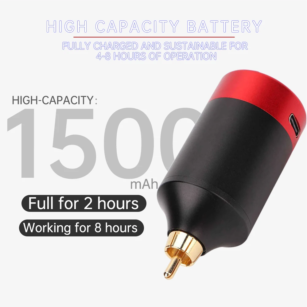 Wholesale Price Digital Mini chargers batteries Wireless connector tattoo machine Power Supply