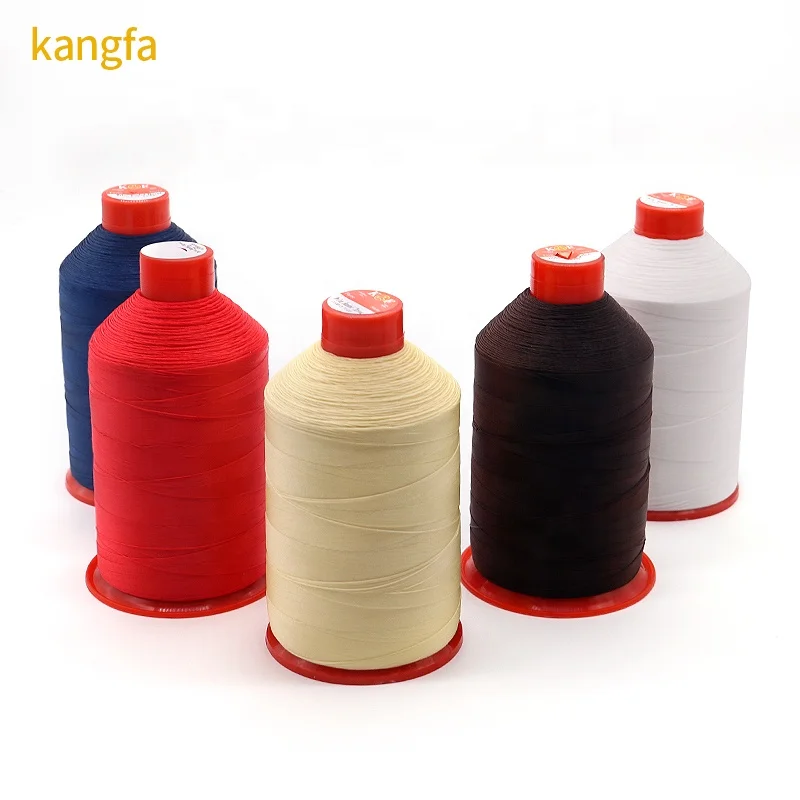 Nylon Thread Factory Sale Industrial Materials Bonded Nylon Thread For Tex70 210D/3 bonded nylon thread