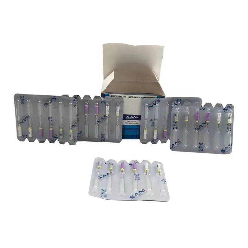 New arrival dental rotary instrument SANI endo file K+ stainless steel root canal endodontic file