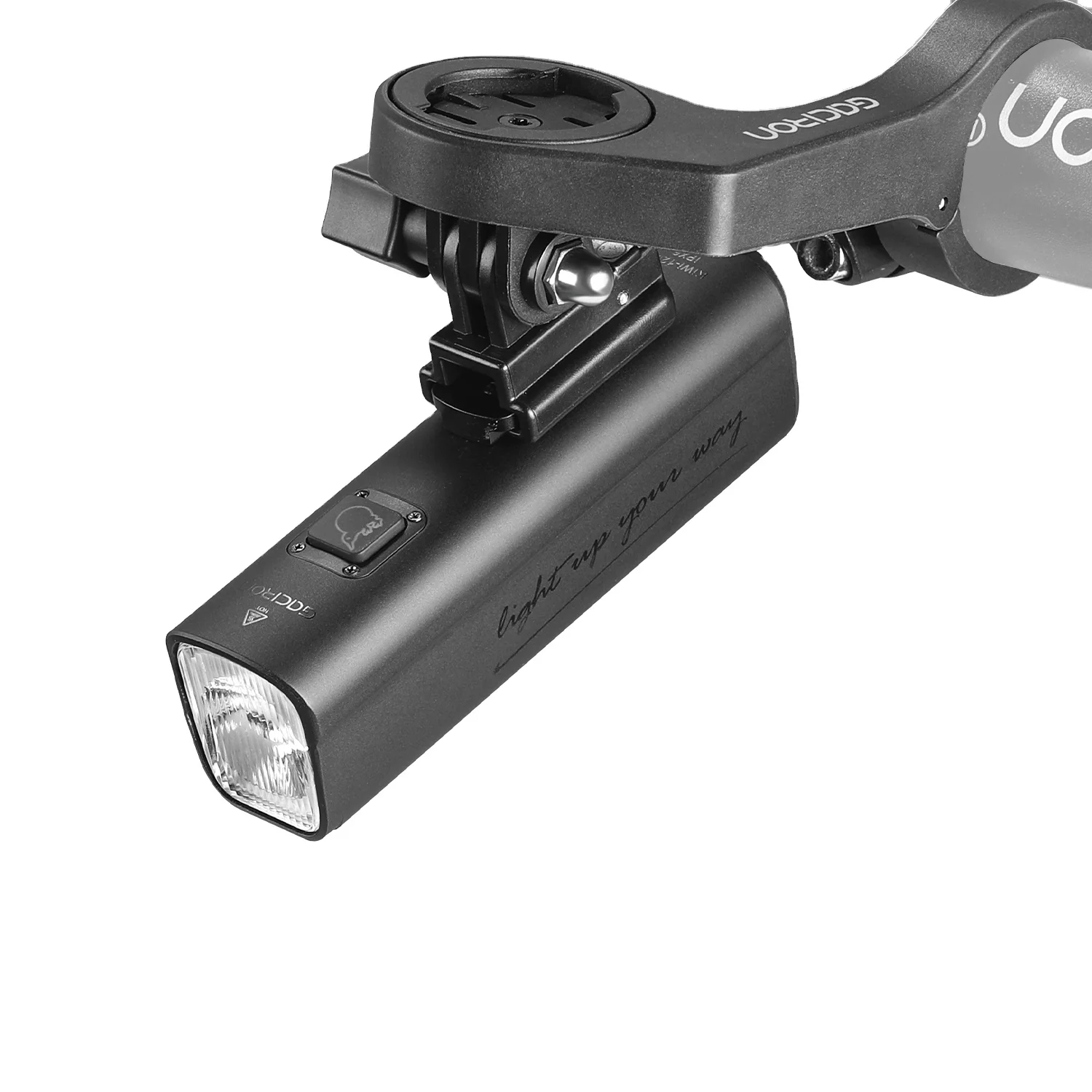 GACIRON Waterproof KIWI-1200 1200 Lumen Ultra Bright USB Rechargeable LED Bicycle Front Light Night Cycling