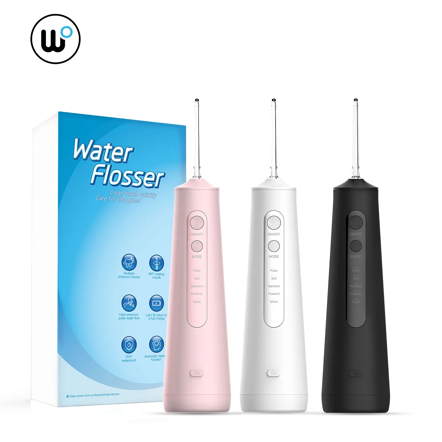 new water flosser Portable High Pulse Tank Water Jet Flosser IPX7 H2o Oral Irrigator Wholesale Potable Tooth Water Flosser