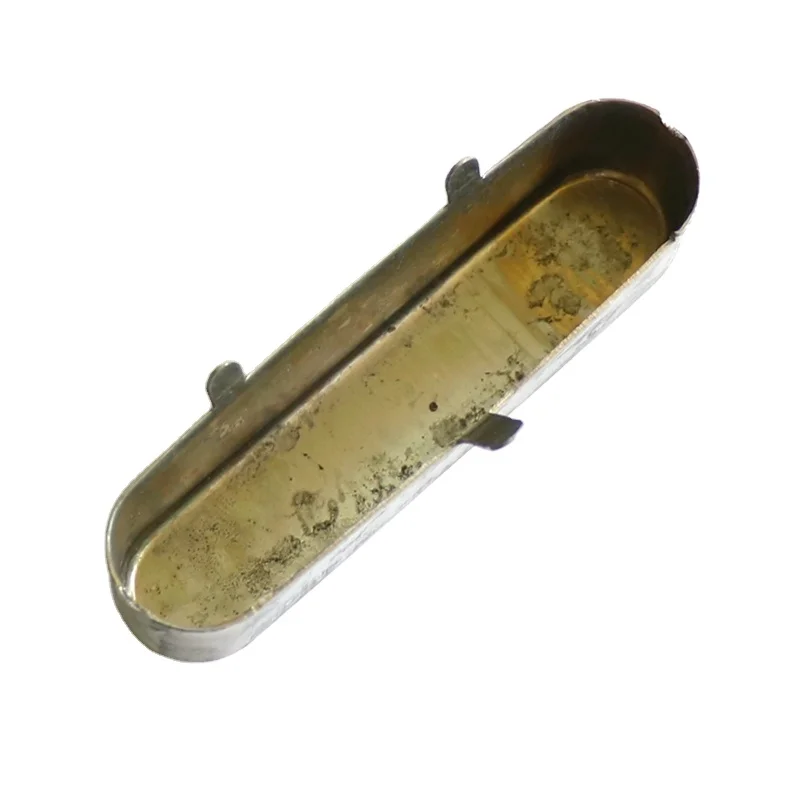 Unfinished Raw nickle silver Tele guitar pickup cover for custom neck pickup parts