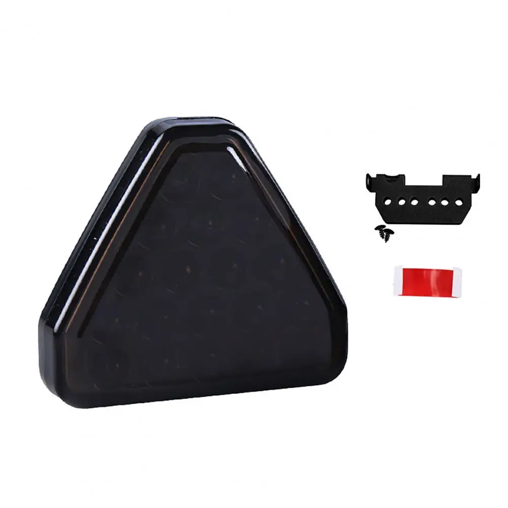 Ruitaisen Car Truck Motorcycle Pilot Lights Triangle Rear Brake Lamp Warning Strobe Stop Safety Black Red Led Indicator Light