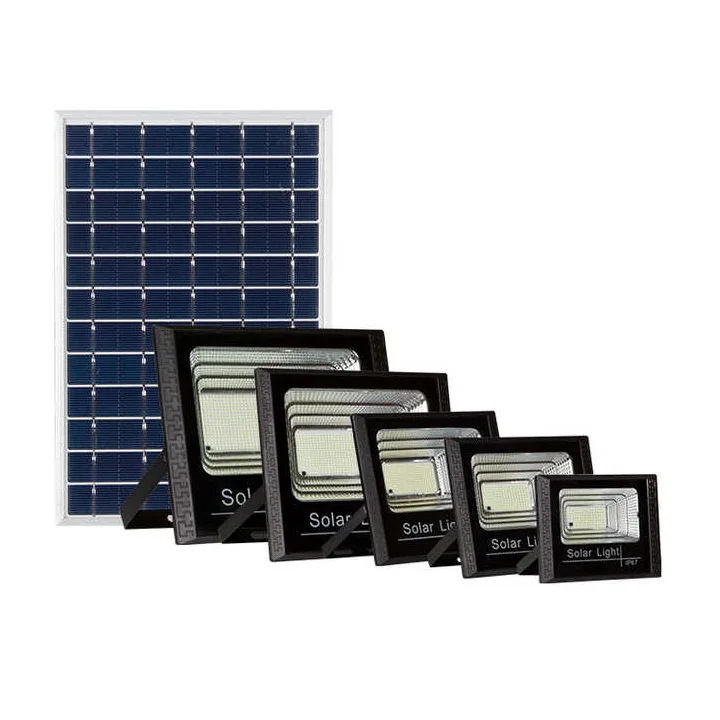 100W 200W 300W outdoor high brightness solar garden light LED solar garden  rechargeable street light floodlight