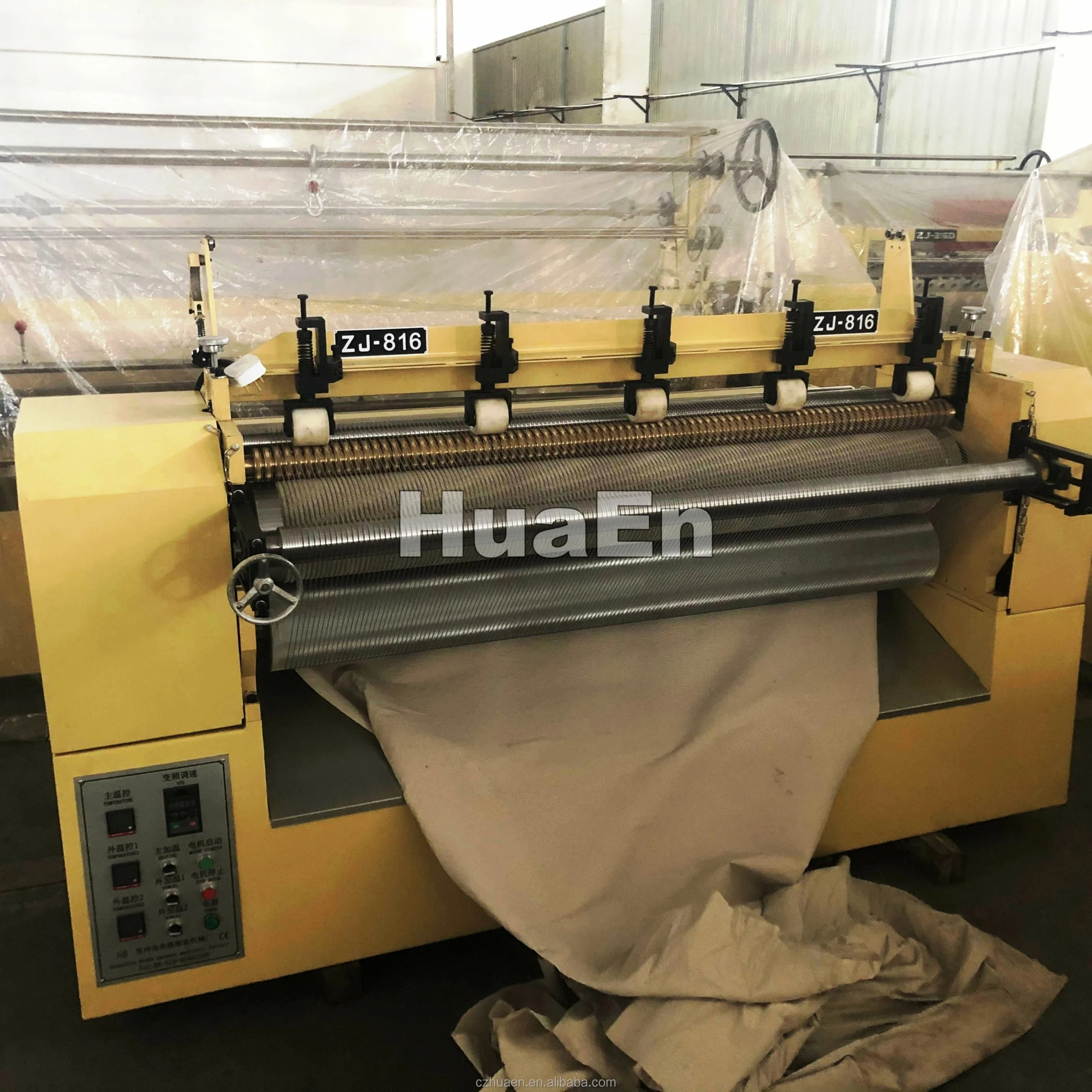  Производитель Changzhou HuaEn ZJ-816 цилиндрическая плиссировочная машина для ткани с