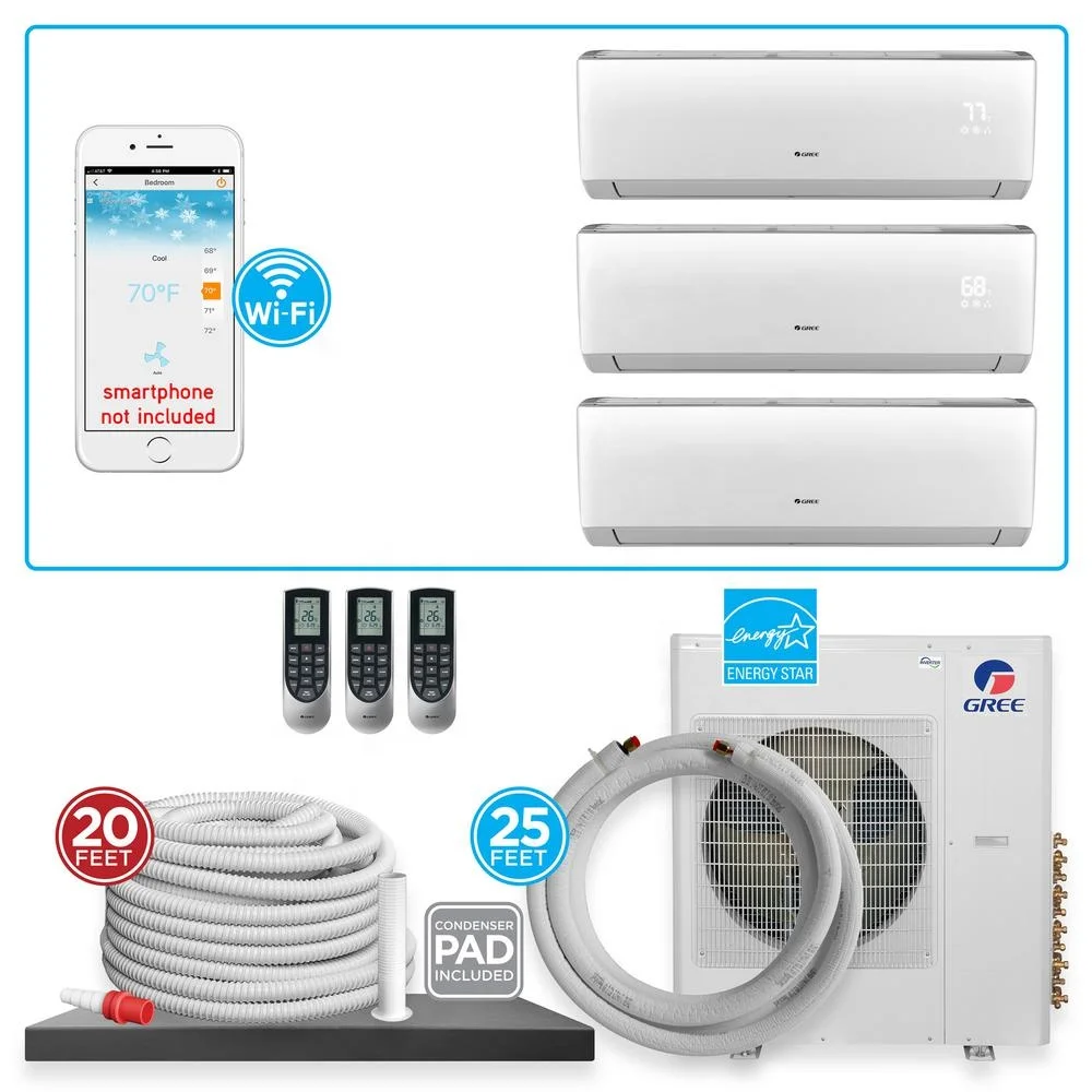 LG/Gree многослойный Настенный Кондиционер/воздуховод/потолочный пол/кассета