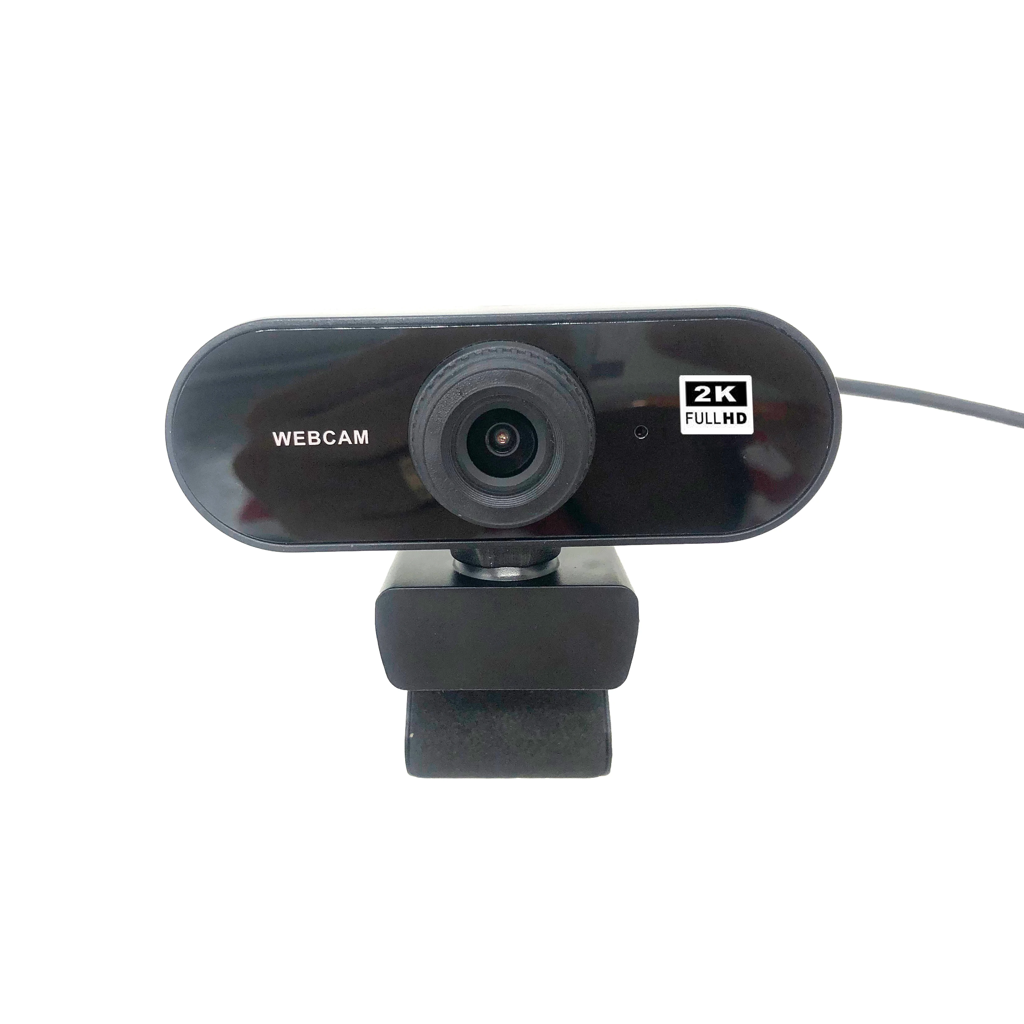 2K Webcam, Webcam 8MP HD Computer Camera with Microphone, PC Desktop Laptop Notebook USB Webcams for Video Calling Recording Web