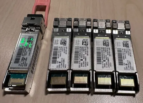 Cisco 25 Gigabit Modules SFP-10/25G-CSR-S 10/25GBASE-CSR SFP28 Module for MMF Dual LC/PC connector 850nm