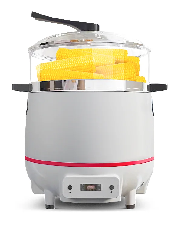 Factory Price Commercial Small 2 Layers Electric Sweet Corn Steamer Food Steamer