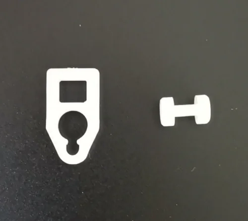 curtain accessories curtain track rail parts  sliding glider aluminium track runner plastic parts Window Curtain Home Decoration