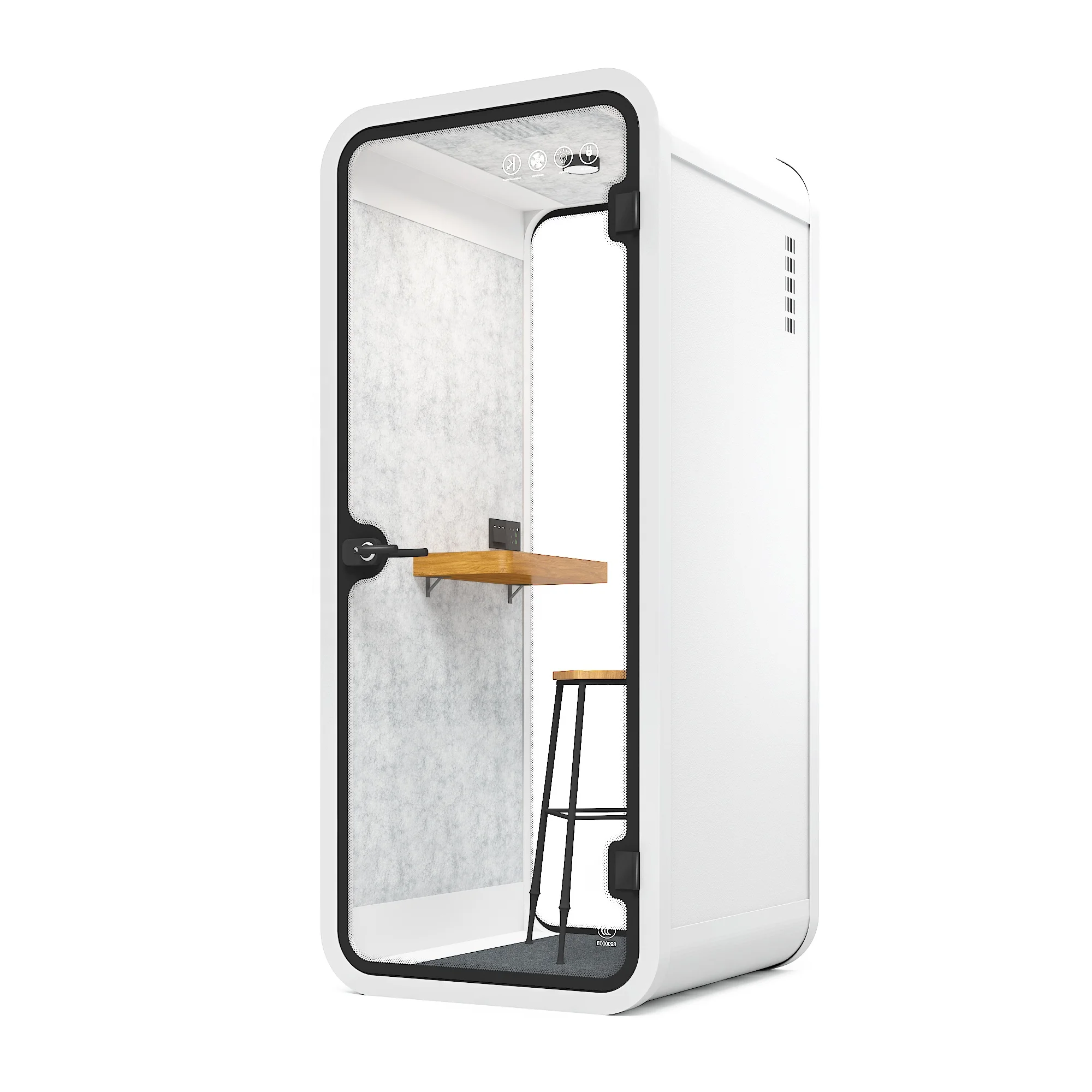 Acoustic Office Shed Prefabricated Meeting Pod Indoor Large Silent Quickly Assembled soundproof Home Modern Work Booth