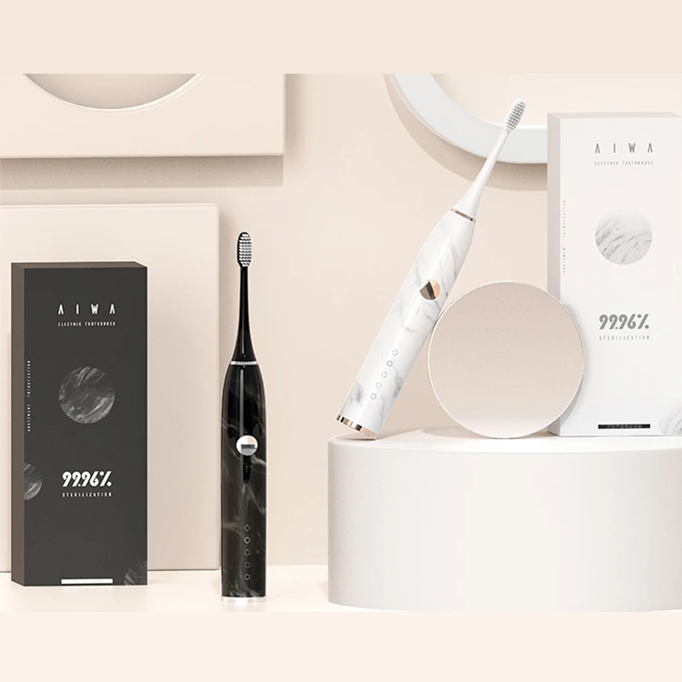 Аиво AW-01 OEM ODM ручная пресс-форма оптовая продажа автоматическая электрическая зубная щетка Smart Cover с несколькими чехол для зубной щетки