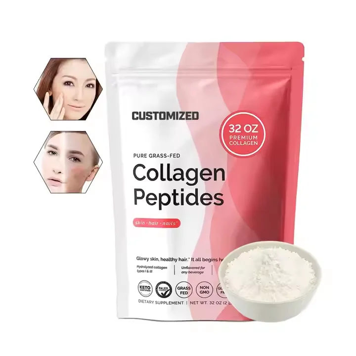Organic whey collagen protein powder marine collagen peptide powder collagen powder drink in bags and bulk