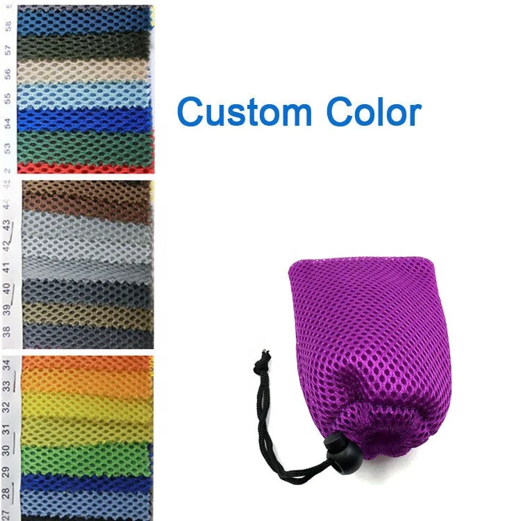 Hot Selling Custom Drawstring Saver Bag Mesh Soap Pouch