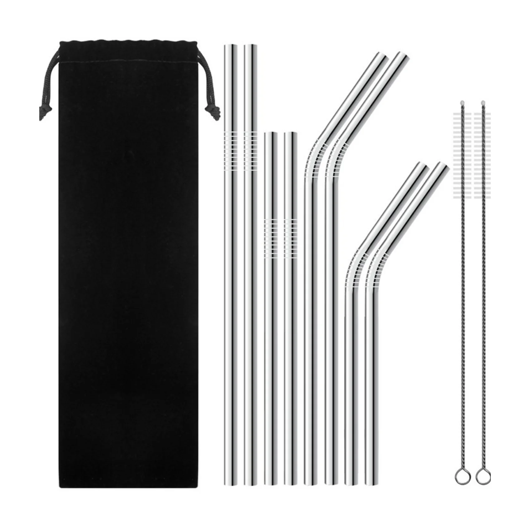 Factory wholesale custom stainless steel straws ,Reusable straws