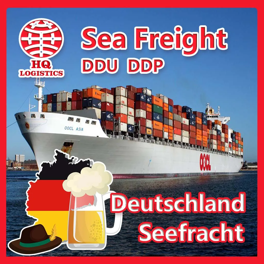 freight forwarder dangerous goods container DDP service sea shipping agent china to german