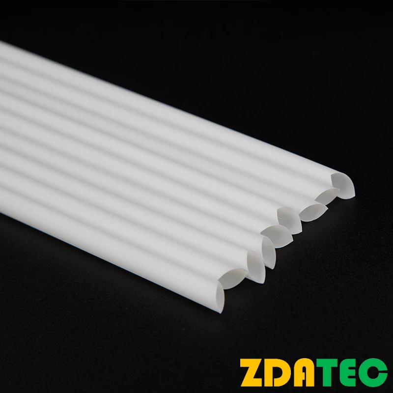 9 Mm Length Biodegradable Pla Drinking Straws No Plastic Compostable Straw