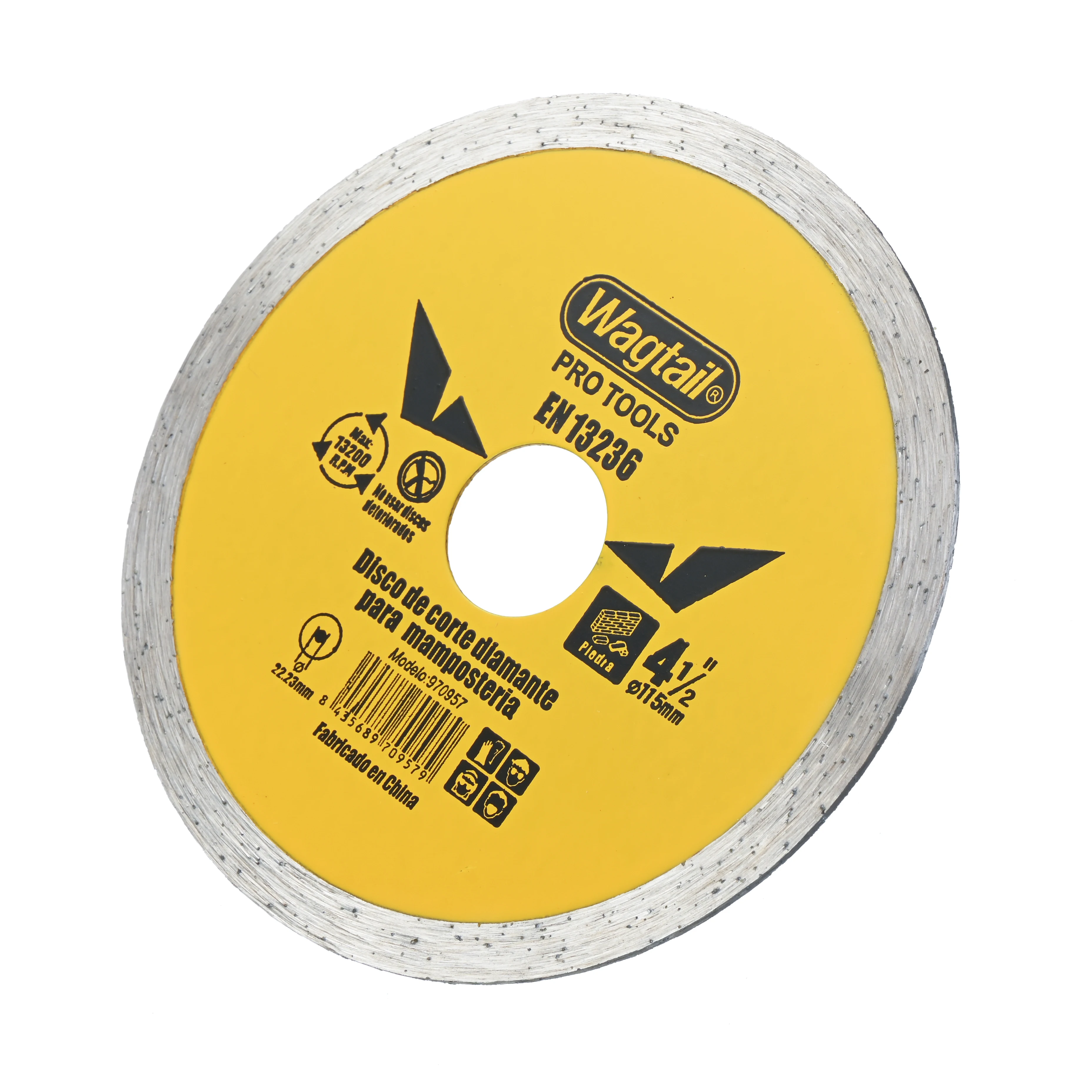 Factory Custom 115 Diamond Saw Blade Wet Blade 7MM Cutting Saw Blade for Diamond