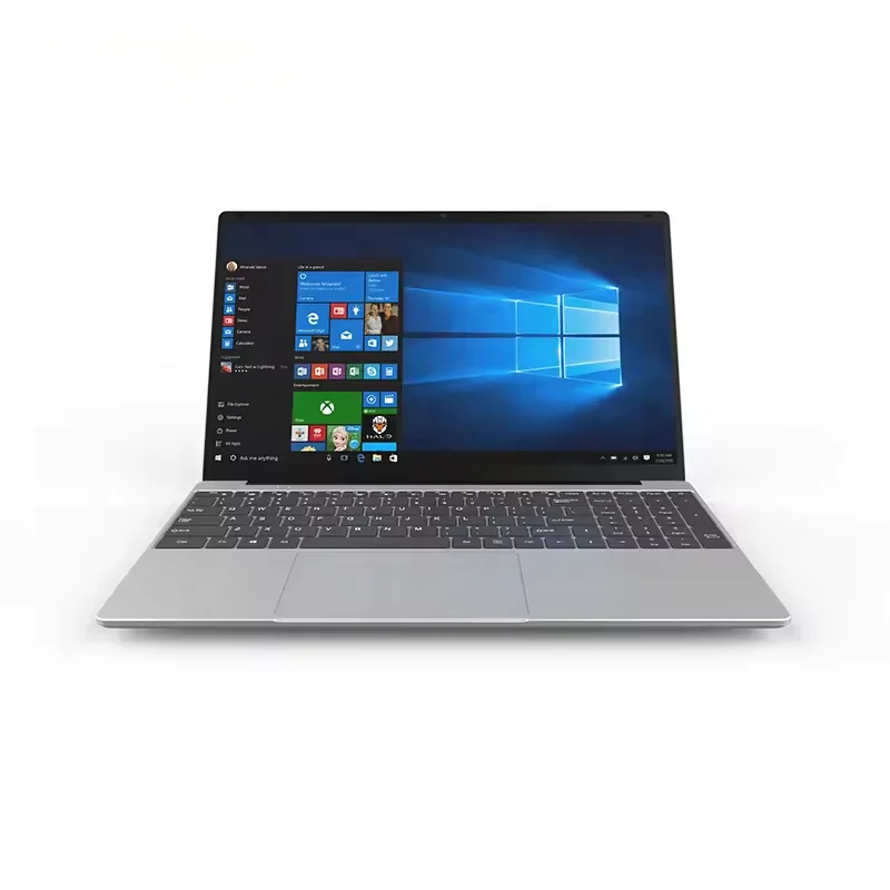 Заводская розетка OEM ODM тонкий ноутбук 15,6 дюймов процессор Intel Win 11 DDR4 8 ГБ SSD 256 ГБ портативный компьютер