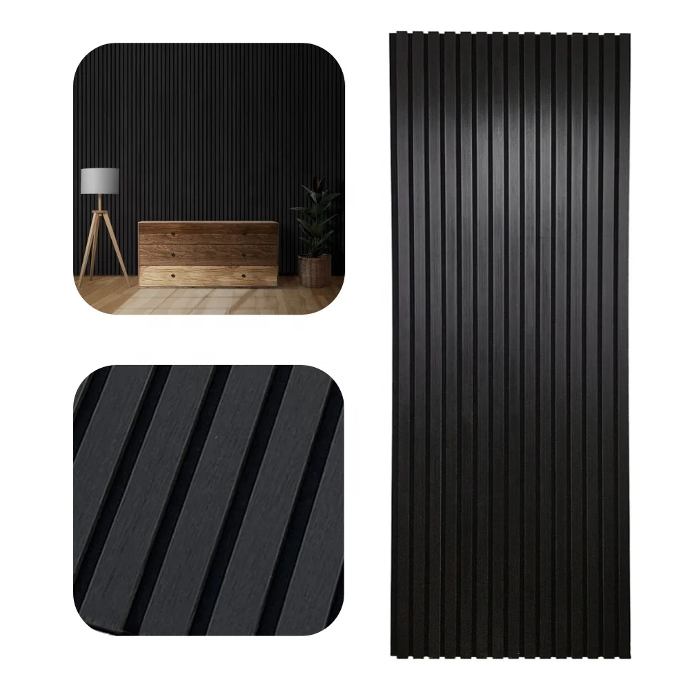 Technology Wholesale Price Acoustic Panel Boards Contemporary Interior Decoration Akupanel Wood Veneer Acoustic Slat Wall Panel