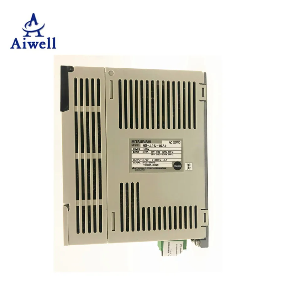 Mitsubishi Цифровой Сервопривод переменного тока Привод комплект 100W MR-J2S-10A1