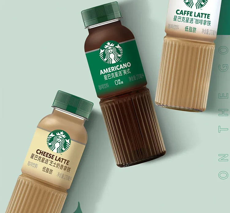 Coffee cheese milk latte 270mL ready-to-drink American coffee drink